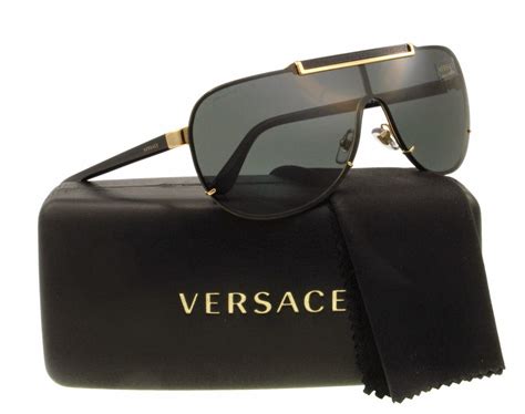 versace shades men black|authentic Versace men's sunglasses.